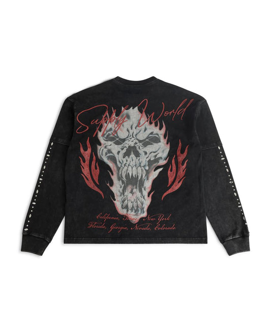 FLOATING LONG SLEEVE TEE