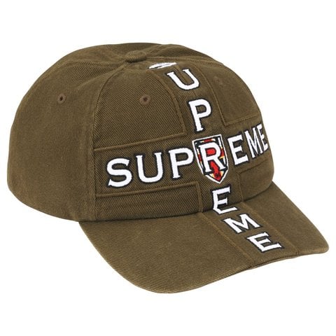 Supreme Cross 6-Panel - Olive