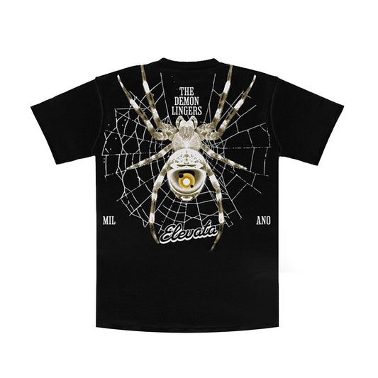 Web Of Lies Crew Neck T-Shirt Black