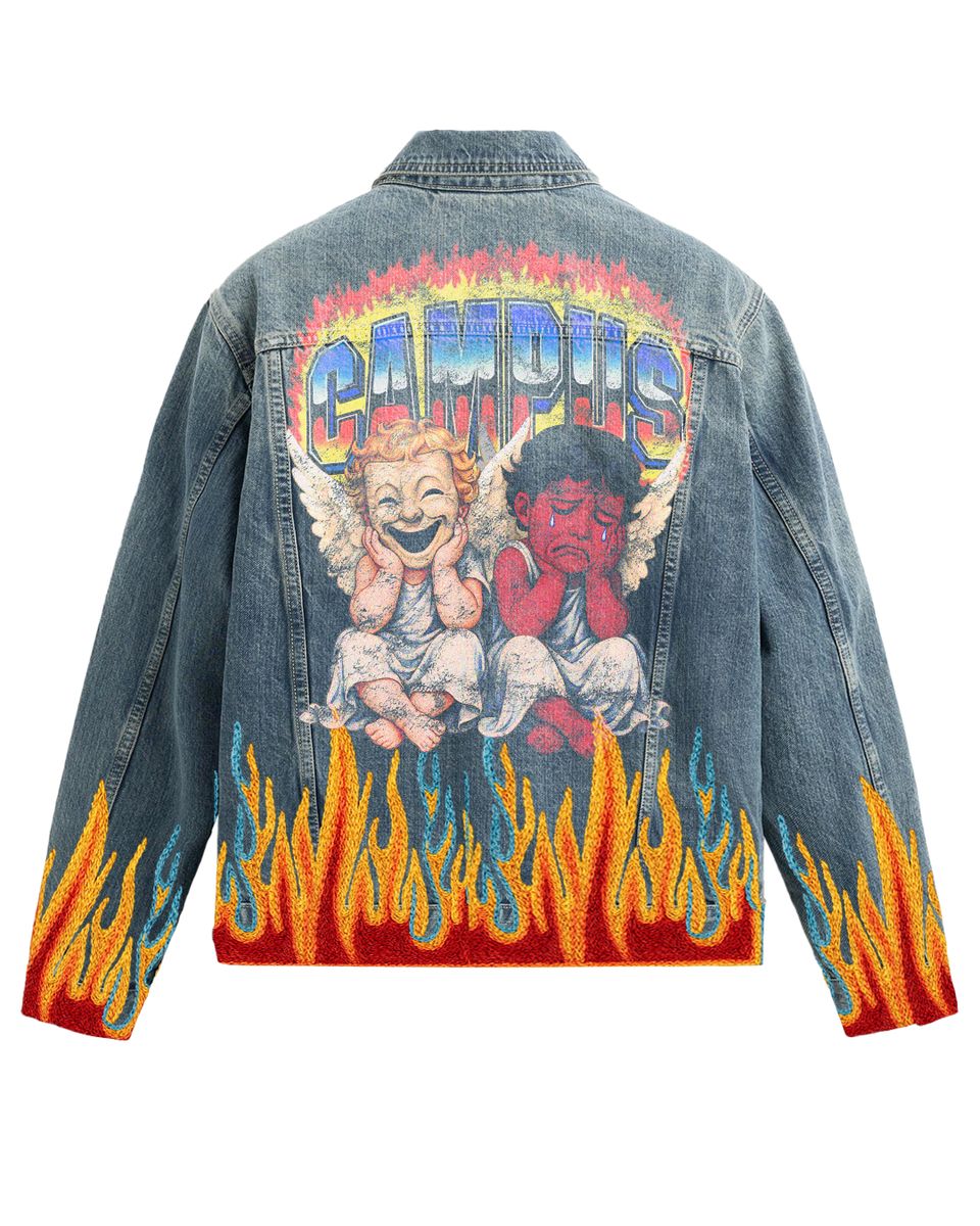 SAINTS & SINNERS DENIM JACKET