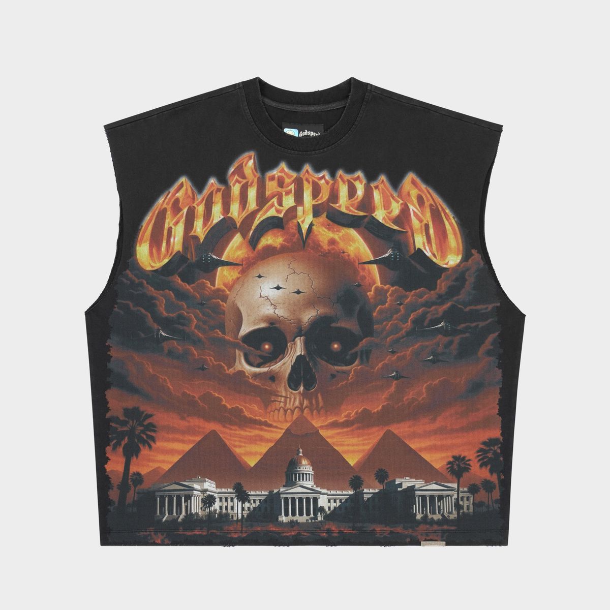 Echoes Empire Sleeveless T-shirt