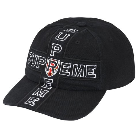 Supreme Cross 6-Panel - Black