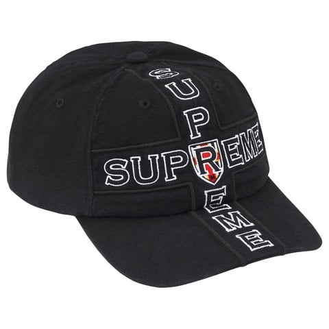 Supreme Cross 6-Panel - Black