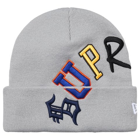 Supreme New Era Arc Beanie - Grey