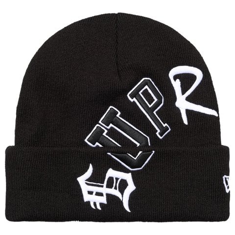 Supreme New Era Arc Beanie - Black