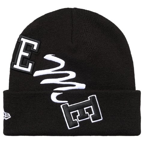 Supreme New Era Arc Beanie - Black
