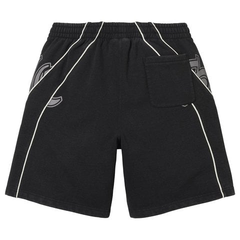Supreme Paneled Sweatshort - Black