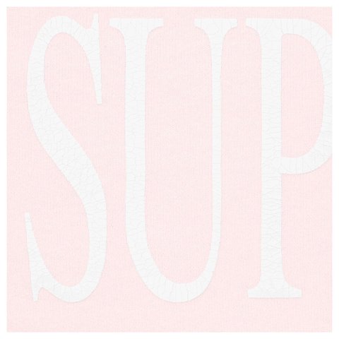 Supreme Capital Hooded Sweatshirt - Pale Pink