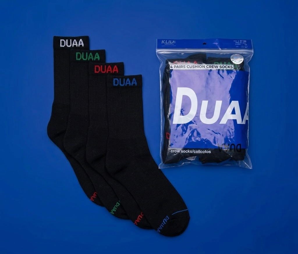 DUAA ELITE SOCKS 4-PACK "BLACK"