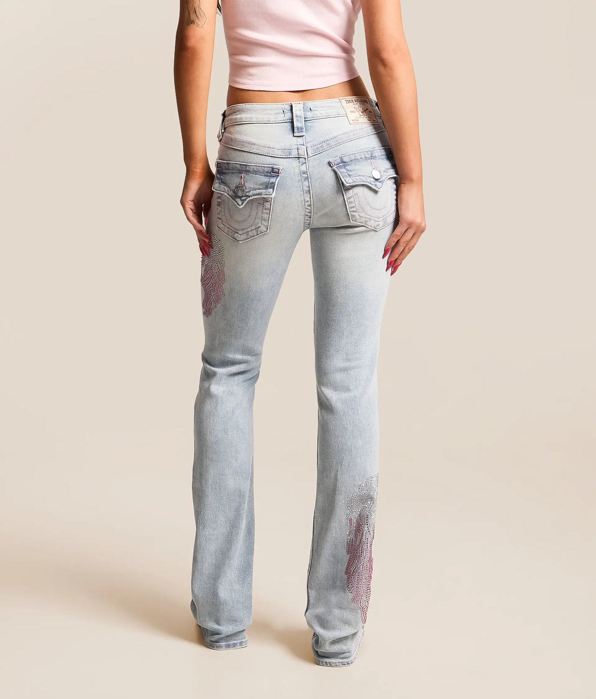 WING BECCA MR BOOTCUT FLAP