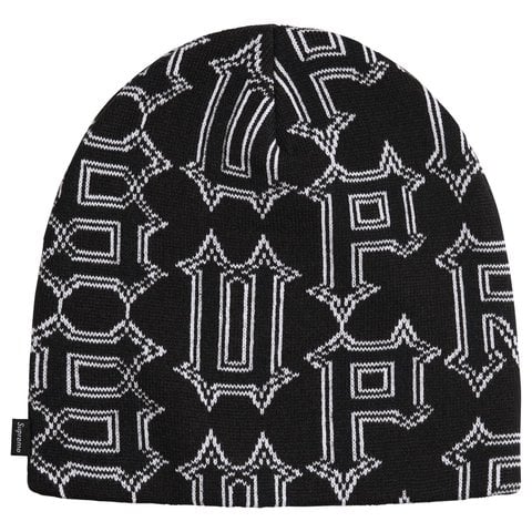 Supreme Spike Beanie - Black