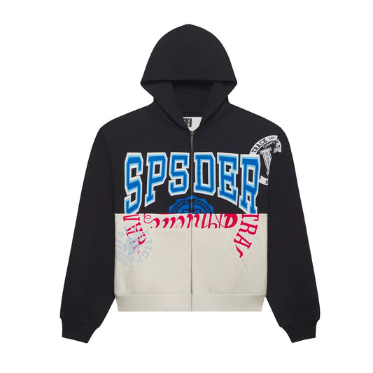 Spider-CAMPERS FIELD ZIP HOODIE