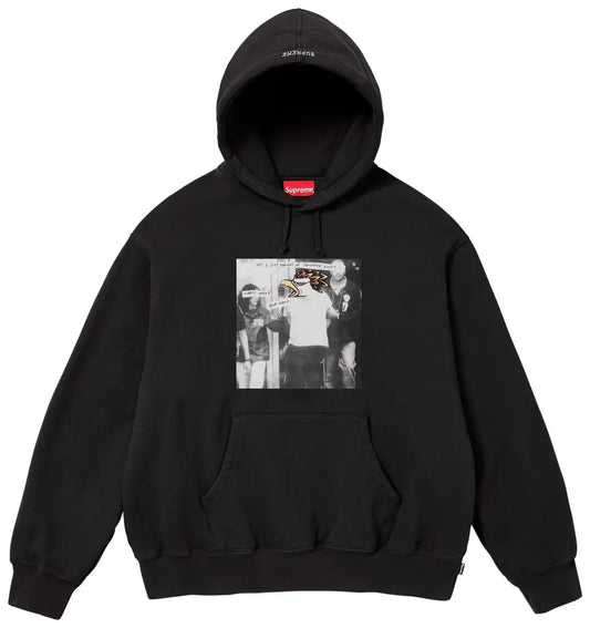 Supreme x Antihero Hooded Sweatshirt 'Black'