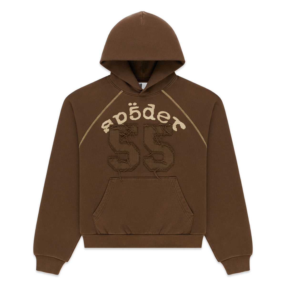 Sp5der 55 University Hoodie - Brown
