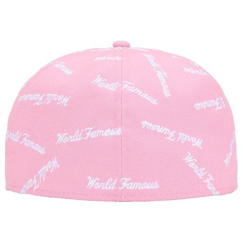 Supreme World Famous Box Logo New Era - Light Pink