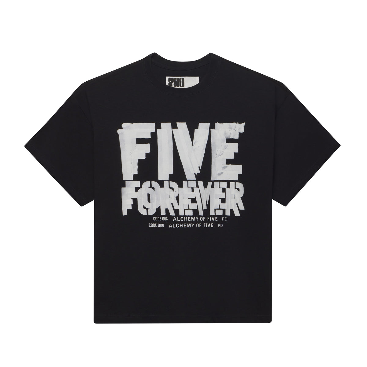 Sp5der Distort Tee - Onyx