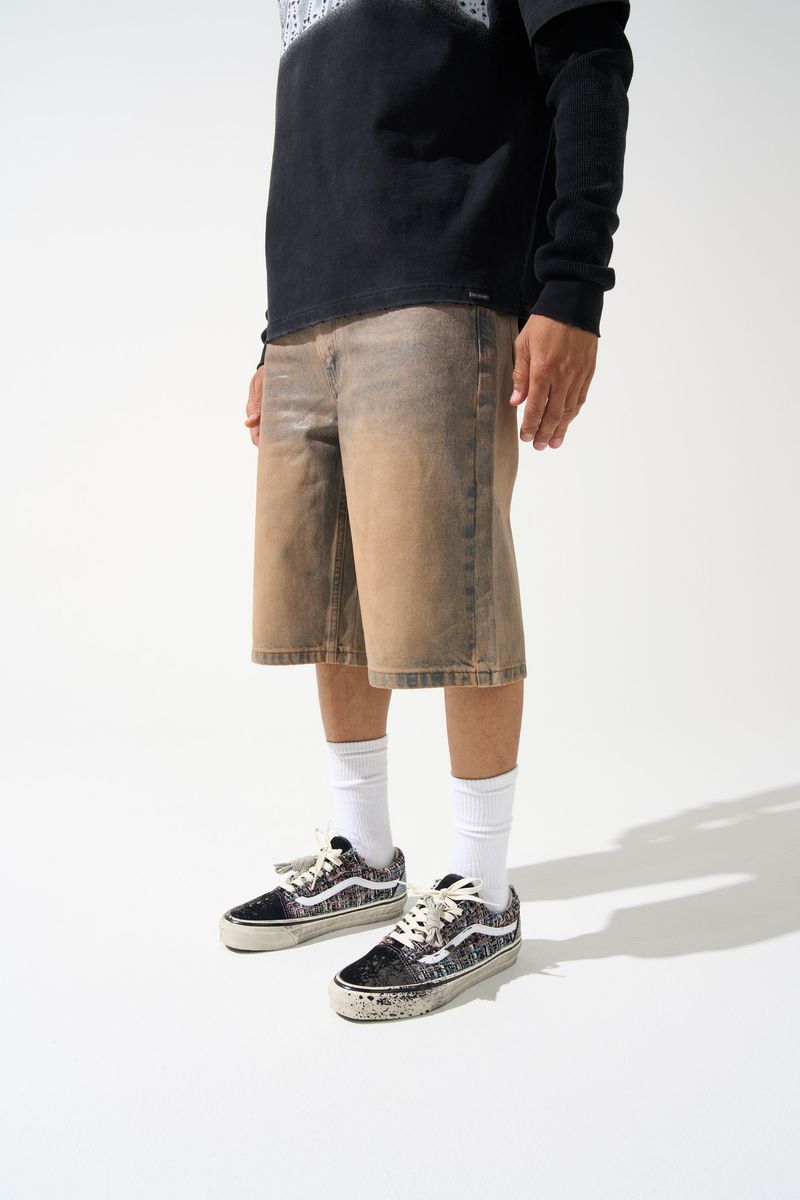 QUANTUM Denim Shorts
