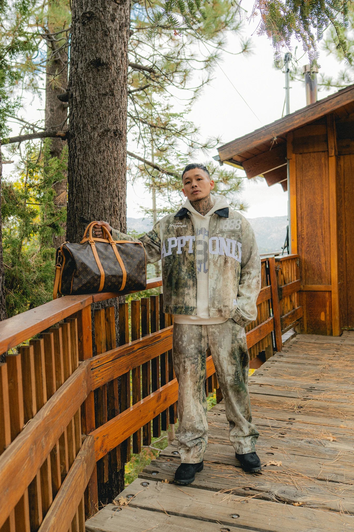 ARTIST CAMO WORK PANT