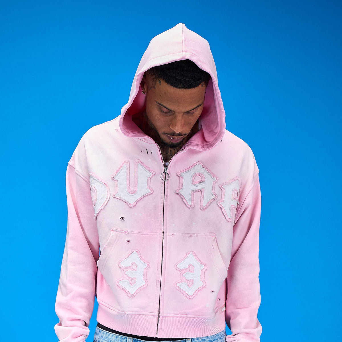 33 PINK HOODIE