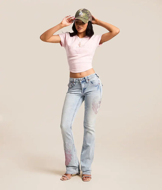 WING BECCA MR BOOTCUT FLAP