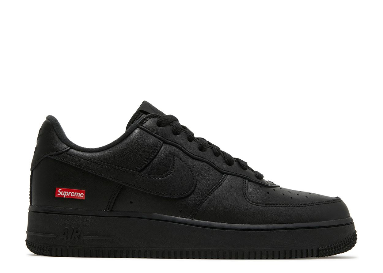 SUPREME X AIR FORCE 1 LOW 'BOX LOGO - BLACK