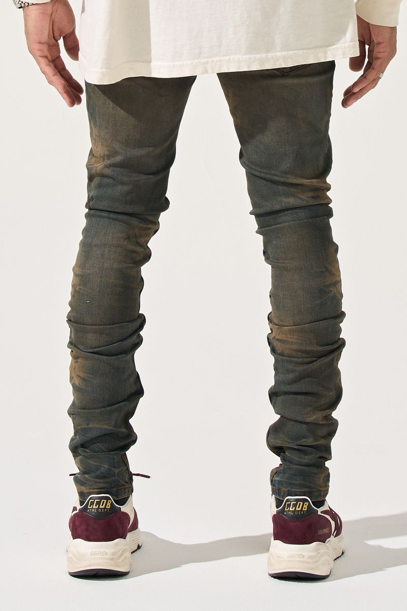Oud jeans