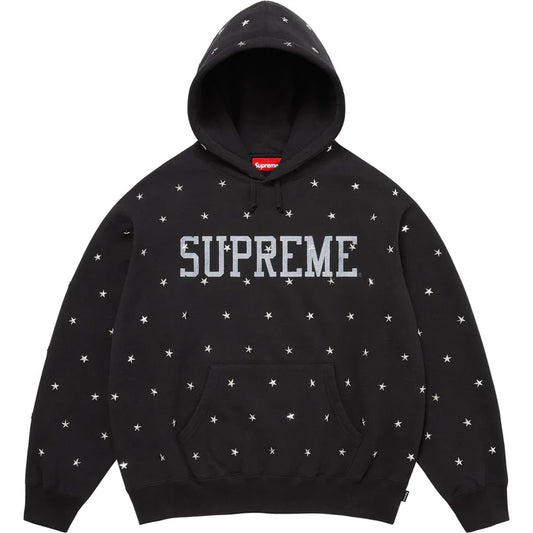 Stars Studde-Hooded Sweatshirt