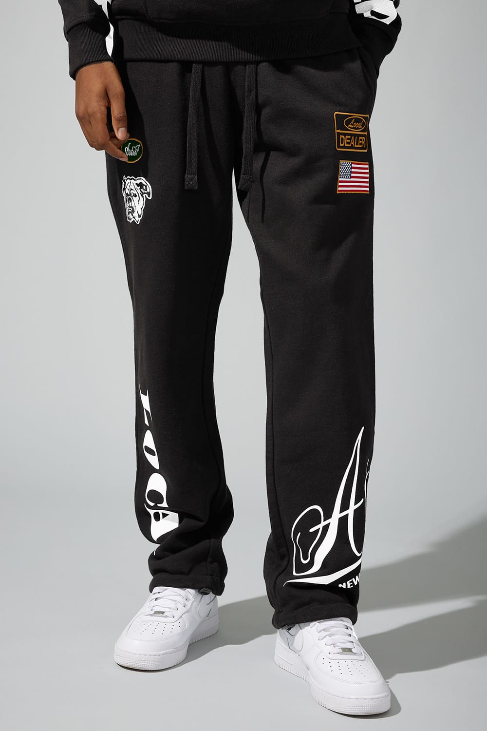 Atelier Loose Fit Sweatpants (Black)