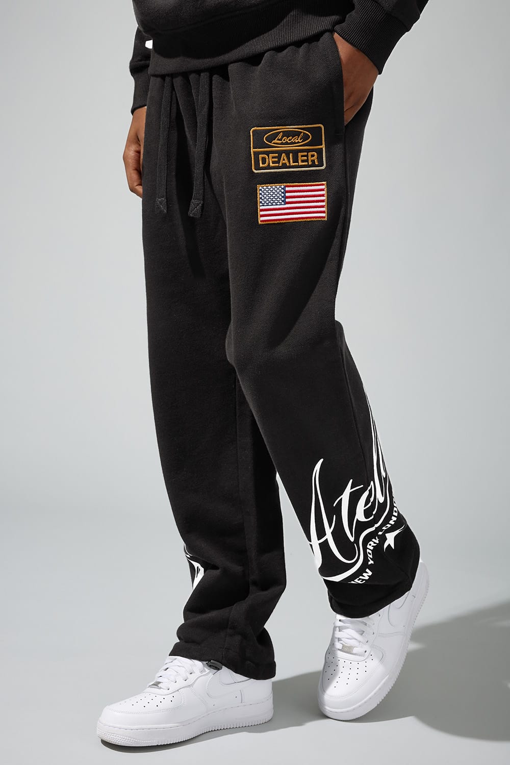 Atelier Loose Fit Sweatpants (Black)