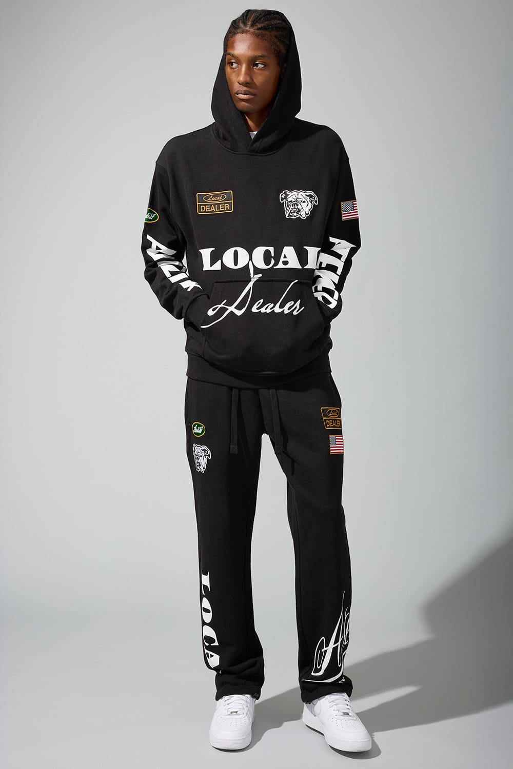 Atelier Pullover Hoodie (Black)