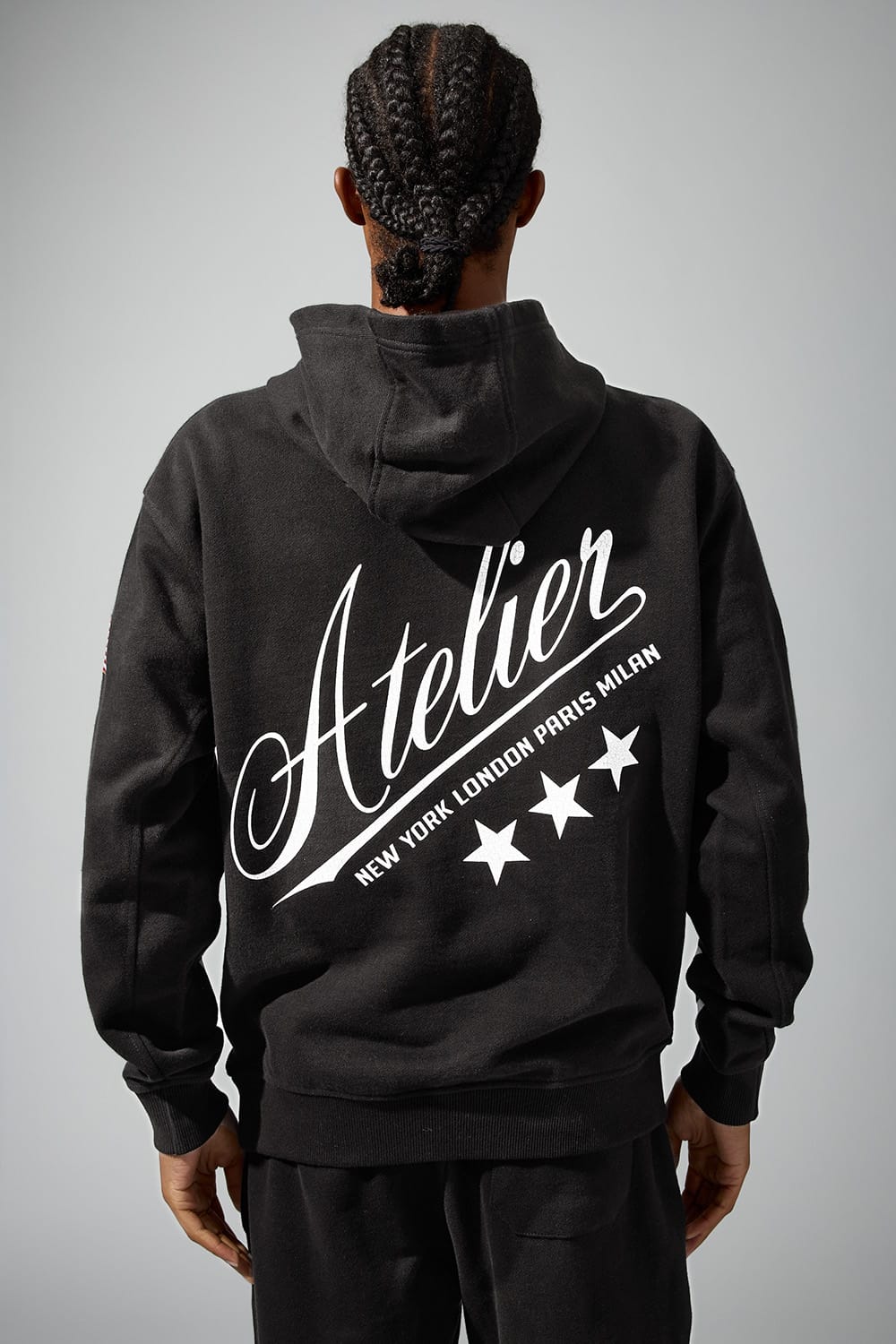 Atelier Pullover Hoodie (Black)