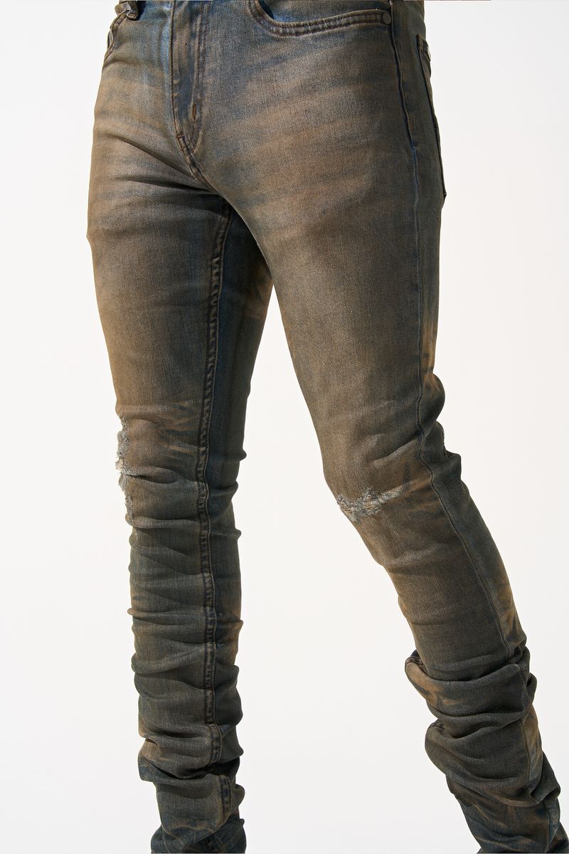 Oud jeans
