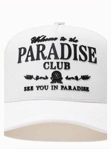 PARADISE CLUB TRUCKER HAT
