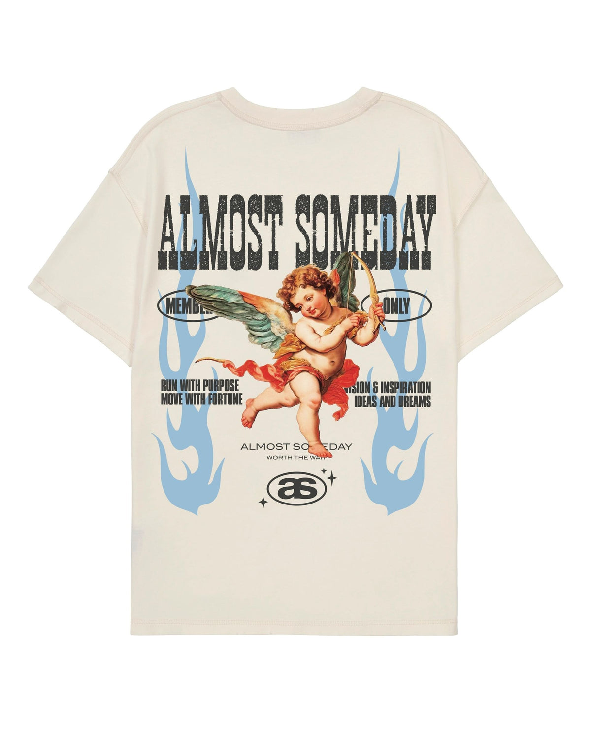 MEMBERS TEE - Cream