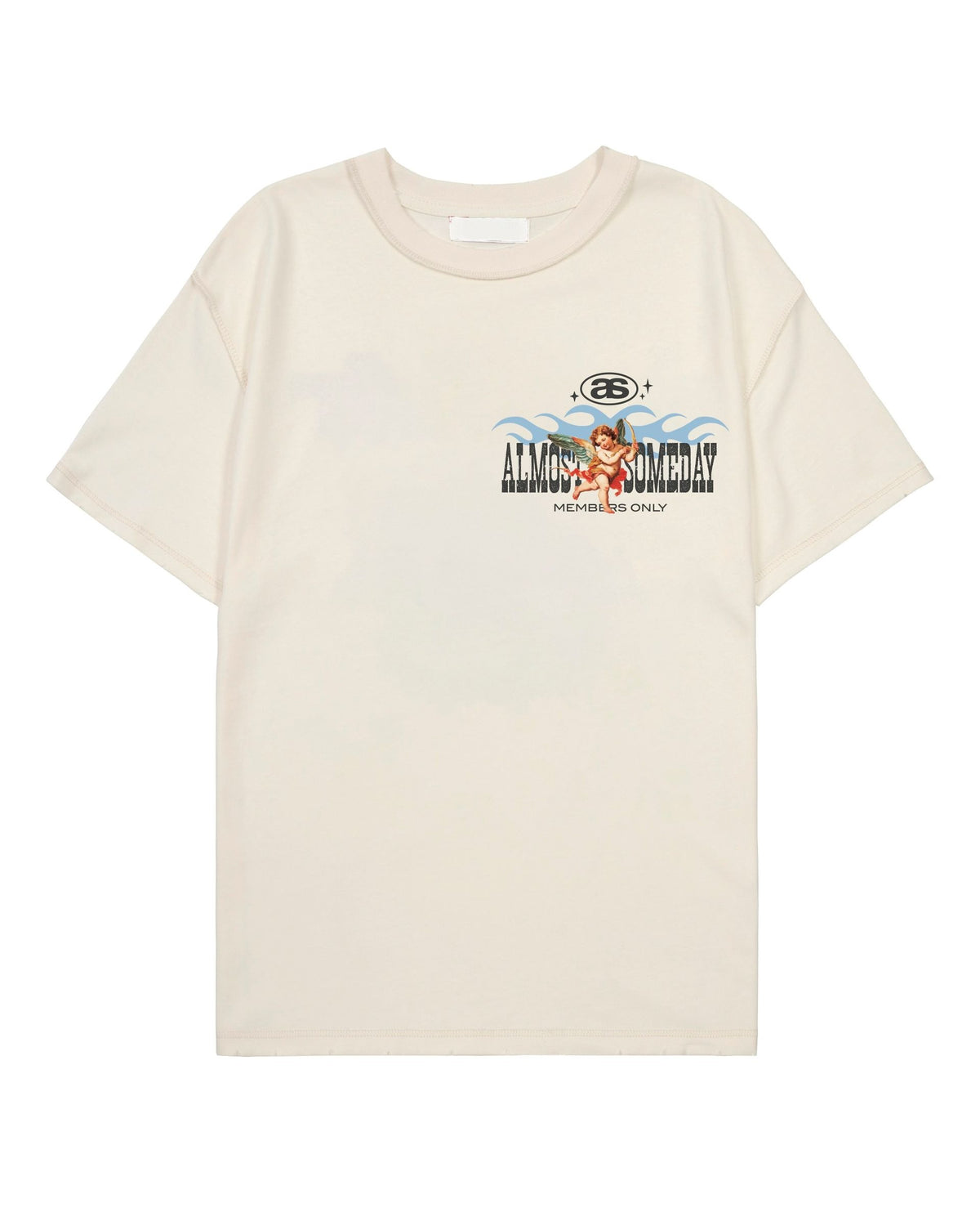 MEMBERS TEE - Cream