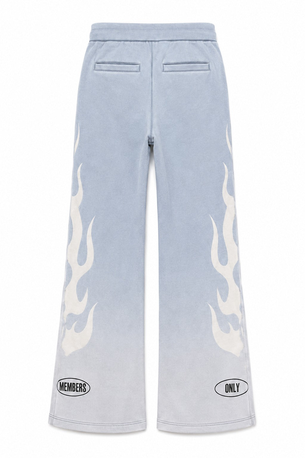 MEMBERS FLARE SWEATPANTS - Light Blue