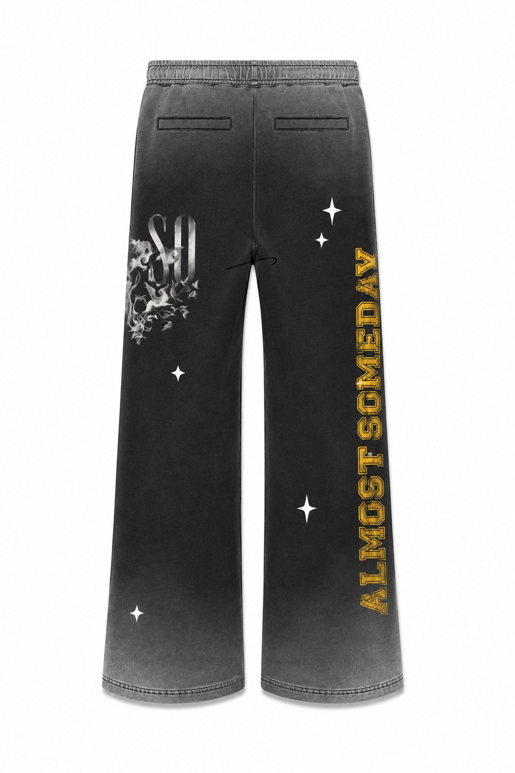 LEAGUE FLARE SWEATPANTS - Black