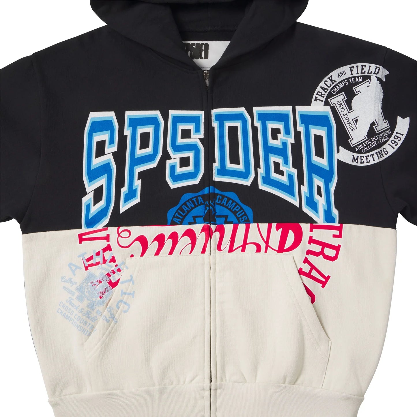 Spider-CAMPERS FIELD ZIP HOODIE
