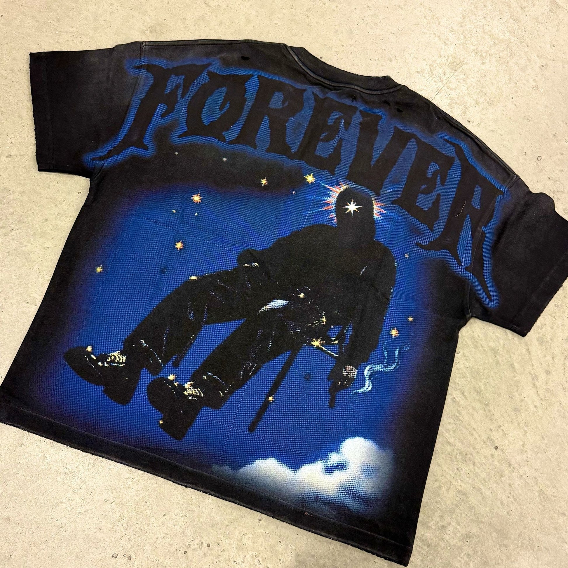 CASCADE TEE - Black