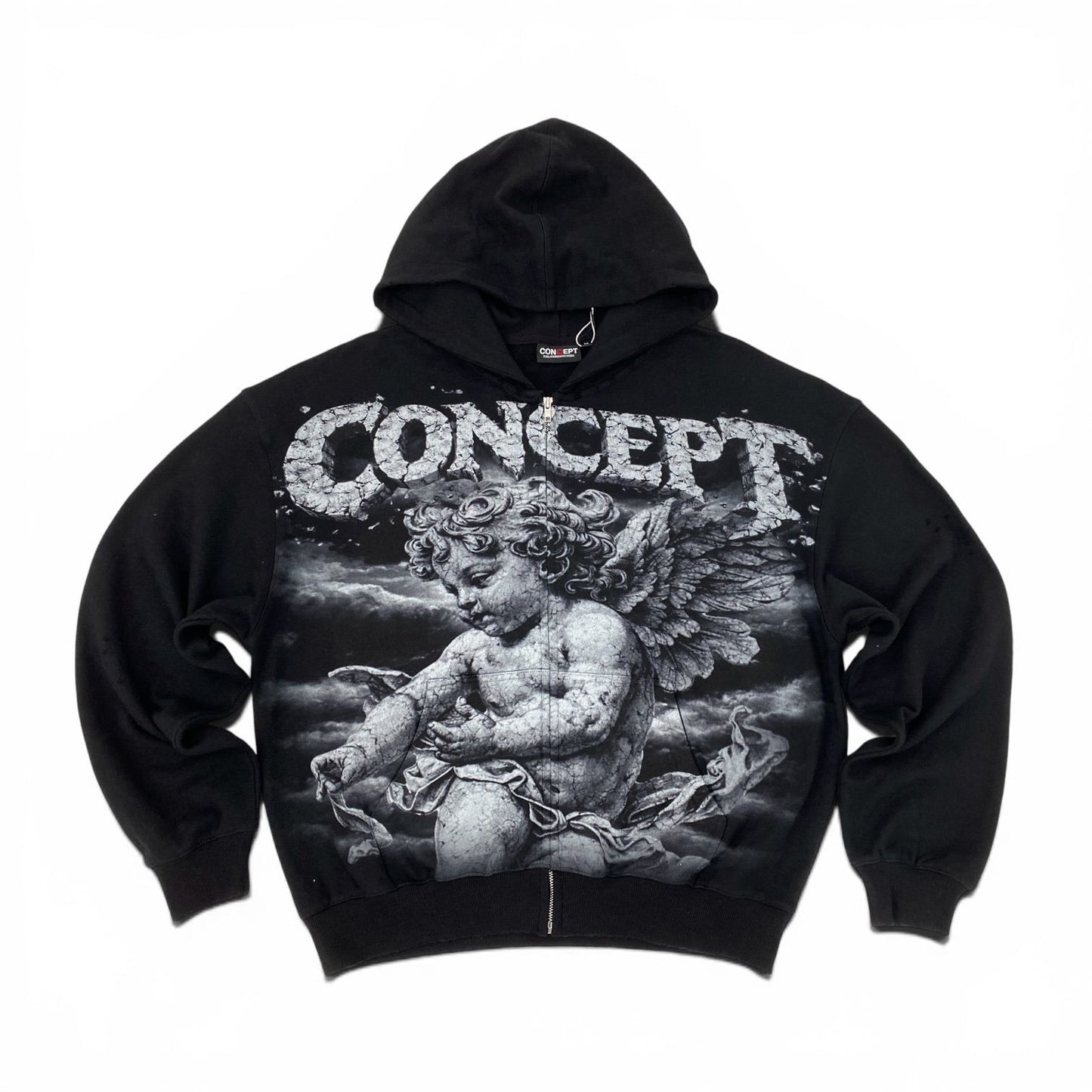 "Cherub 1" Hoody - Black