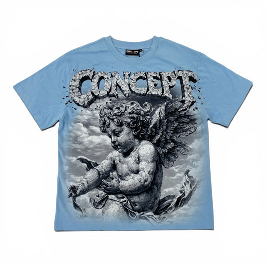 "Cherub 1" Tee - Bby Blue