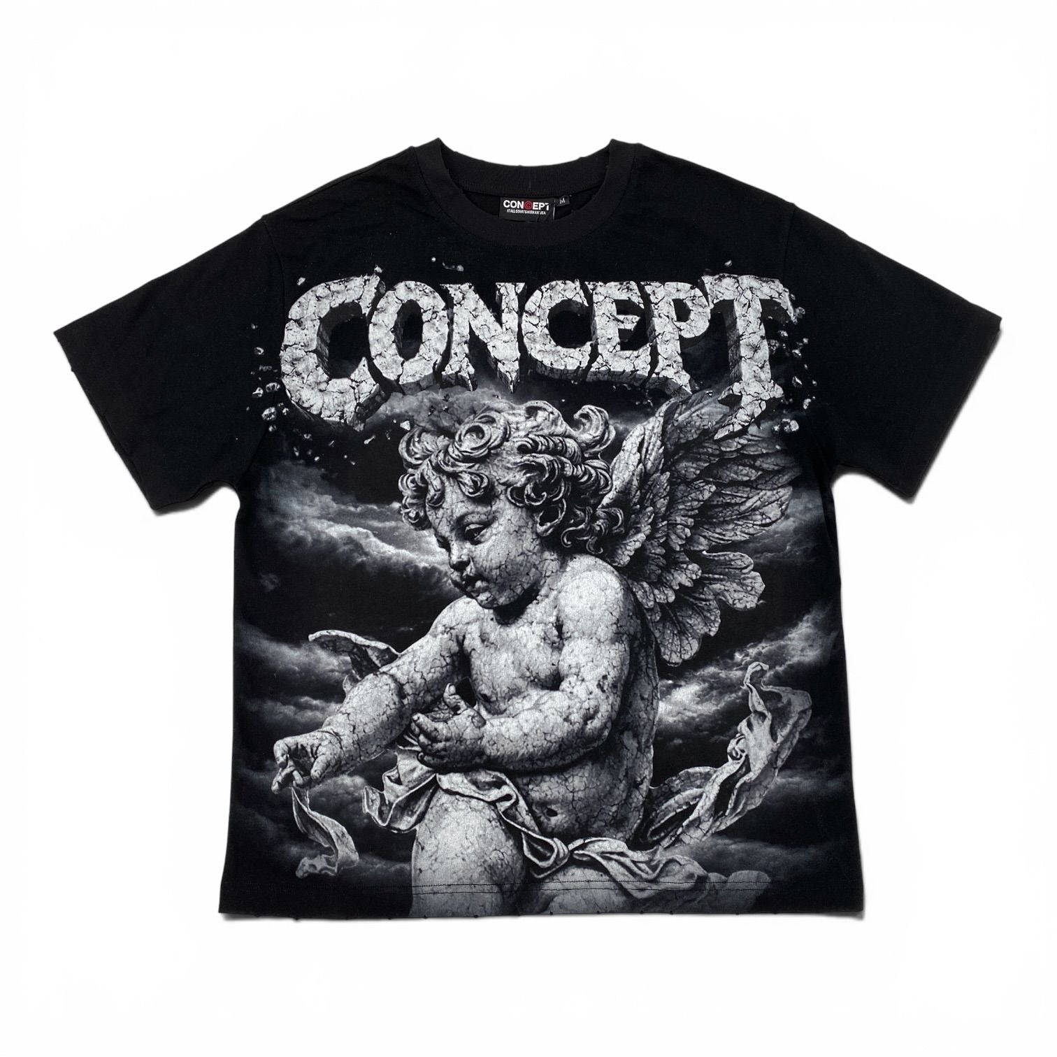 "Cherub 1" Tee- Black