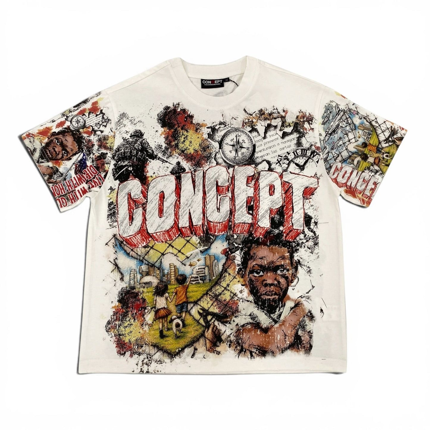 "Honor" Tee - White