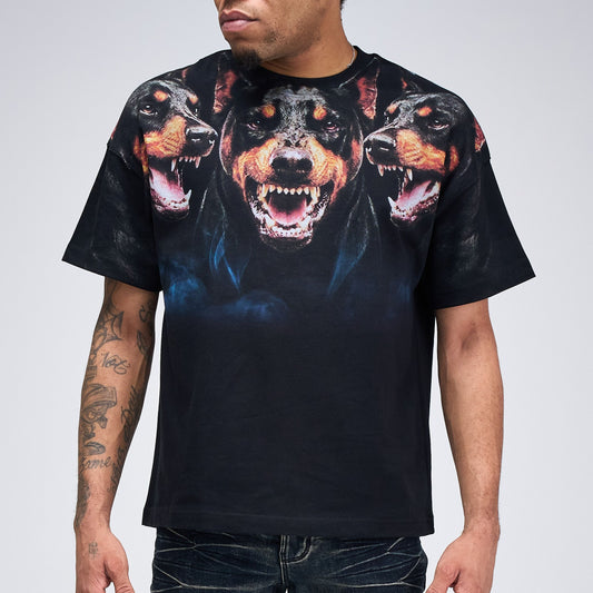 DOBERMAN TEE - Black