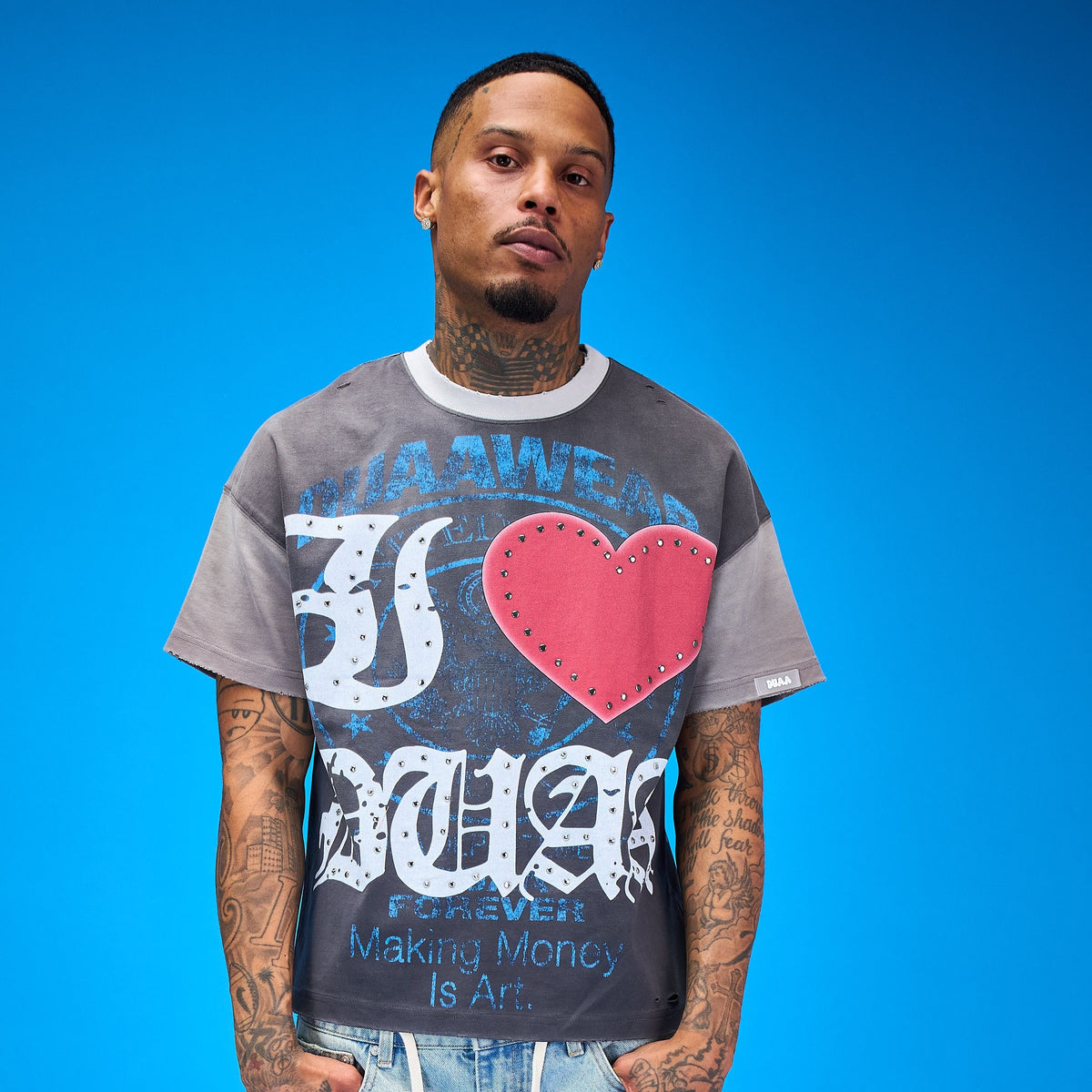 EDGE TEE - Grey