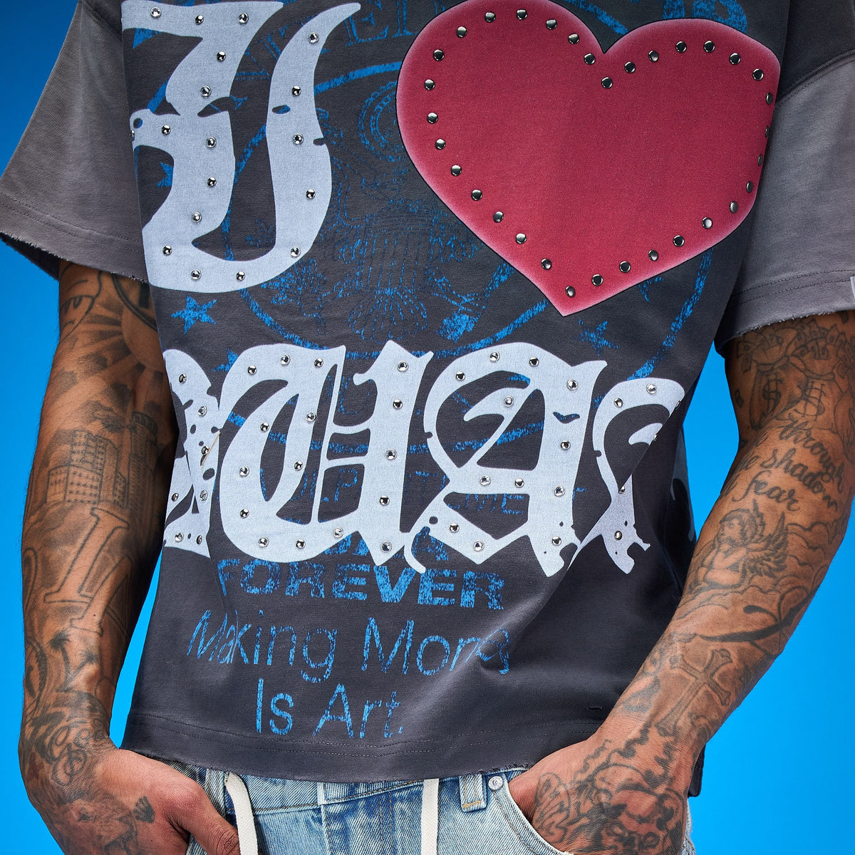 EDGE TEE - Grey