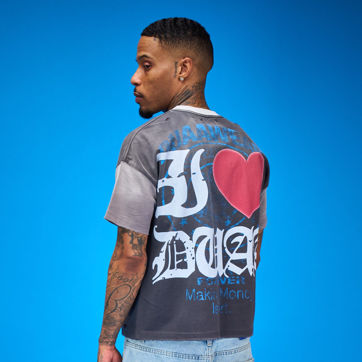 EDGE TEE - Grey
