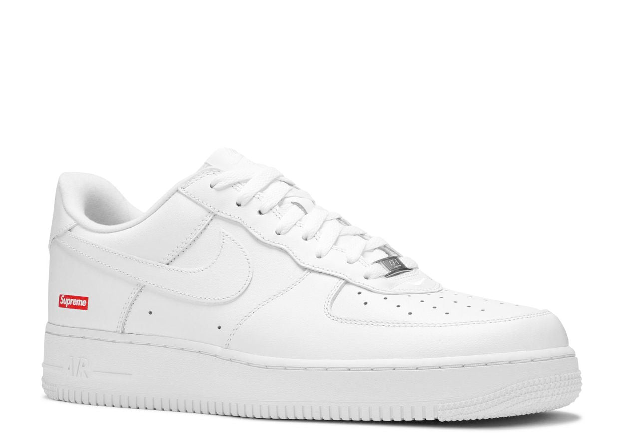 SUPREME X AIR FORCE 1 LOW 'BOX LOGO - WHITE'