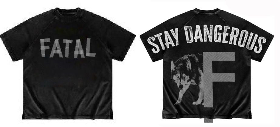 Fatal Logo Tee - Black