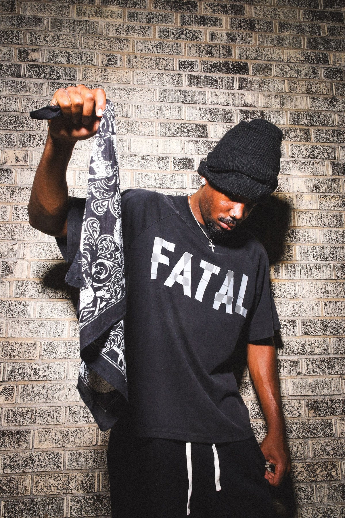 Fatal Logo Tee - Black